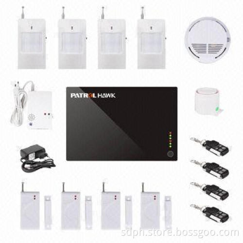 2014 Simple Setup GSM Wireless Alarm System with Wireless 433/315Mhz